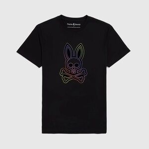 Psycho Bunny B & T Colton Flocking Crew Neck Tee Short Sleeve SZ 5XL Navy NWT